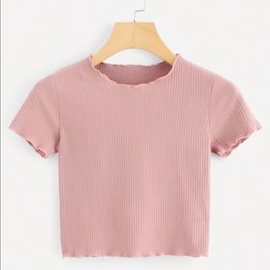 Ribbed Crop Top